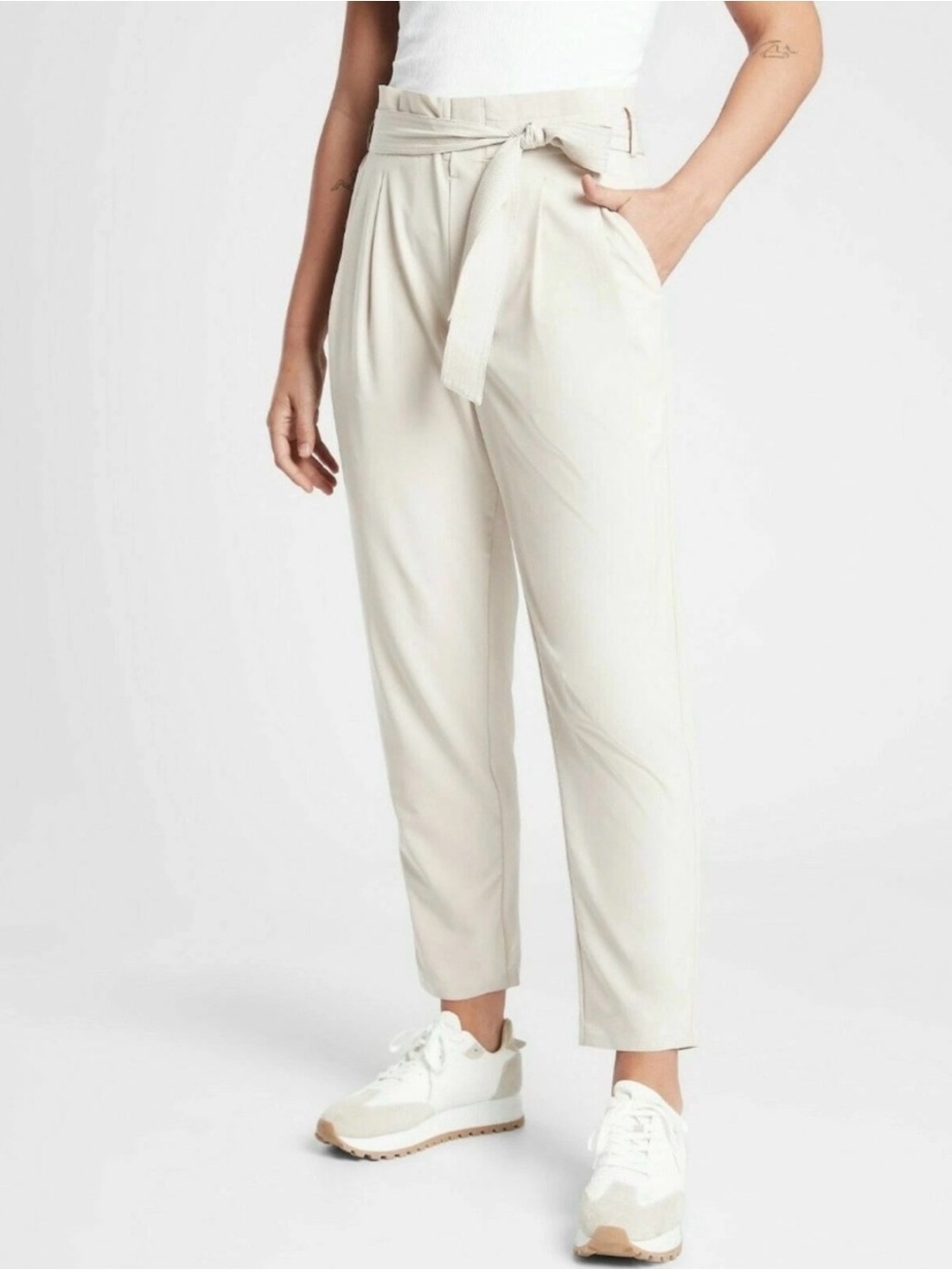 Athleta Skyline Pant II-Abalone Grey-Size 10